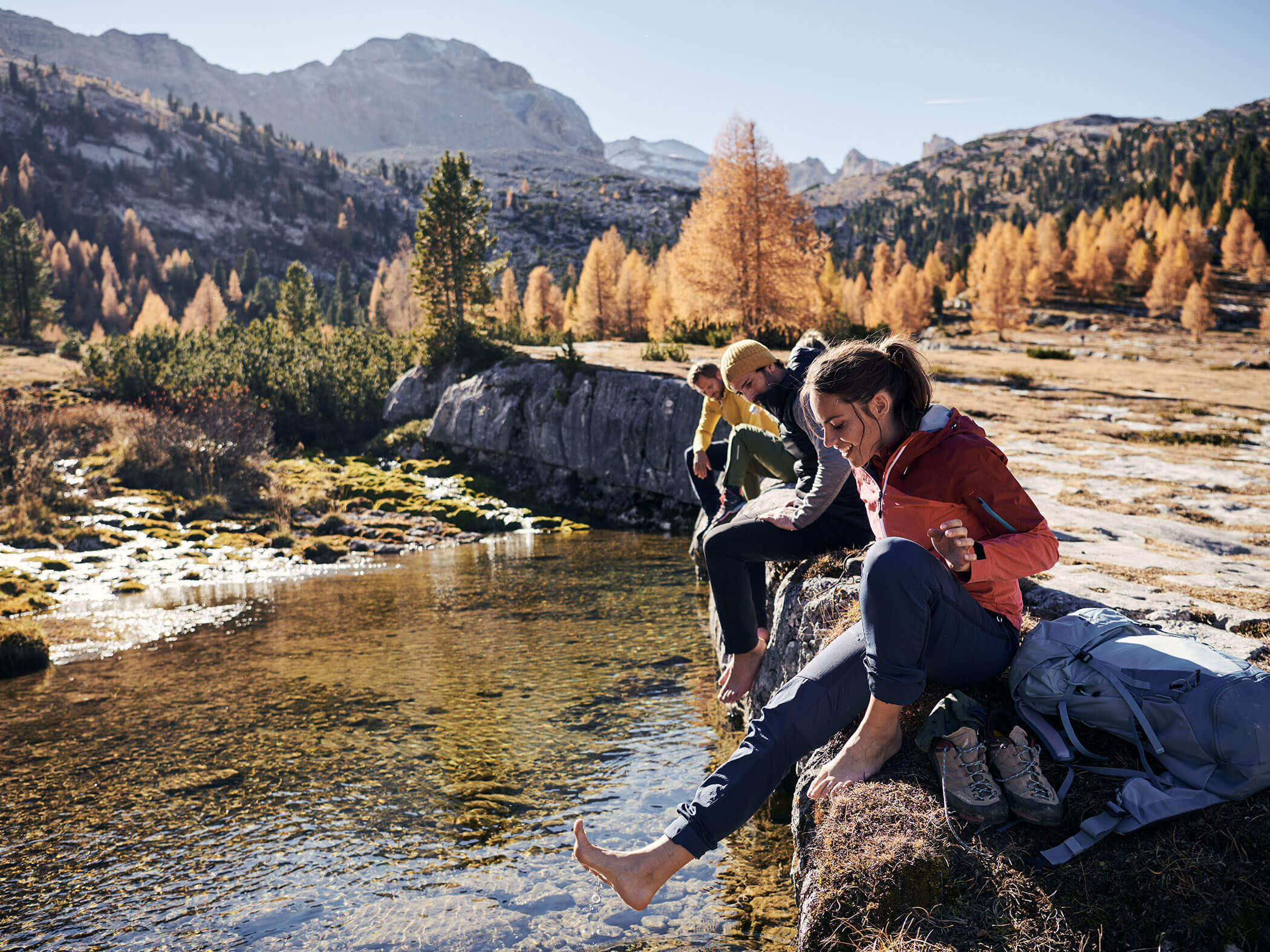Rinfrescarsi in montagna