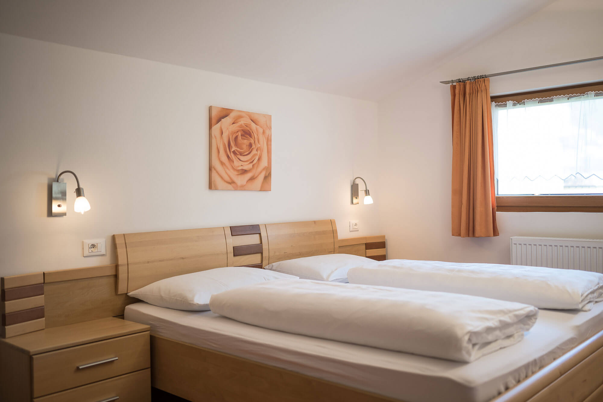 Letto nell'appartamento