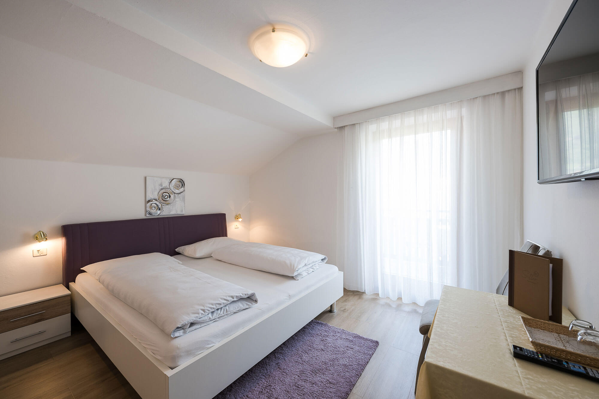 Camera da letto - camera doppia con balcone